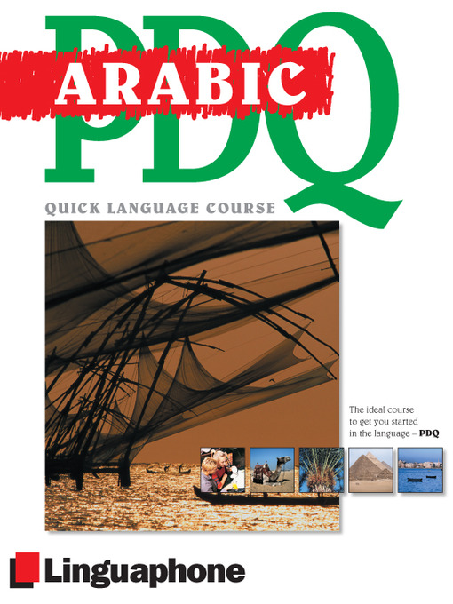 Title details for Arabic PDQ Course by Jane Wightwick - Available